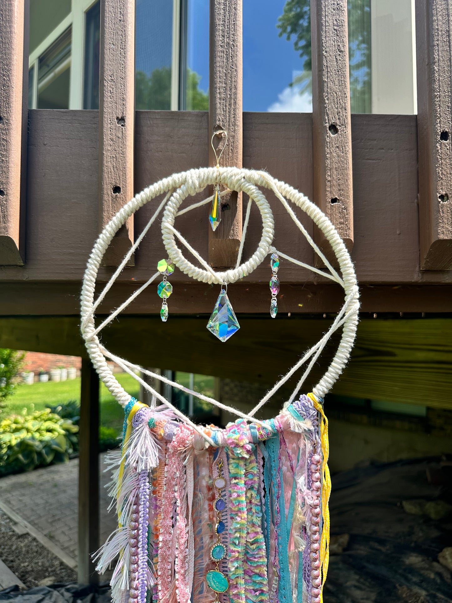 ‘Cotton Candy Clouds’ Dreamcatcher