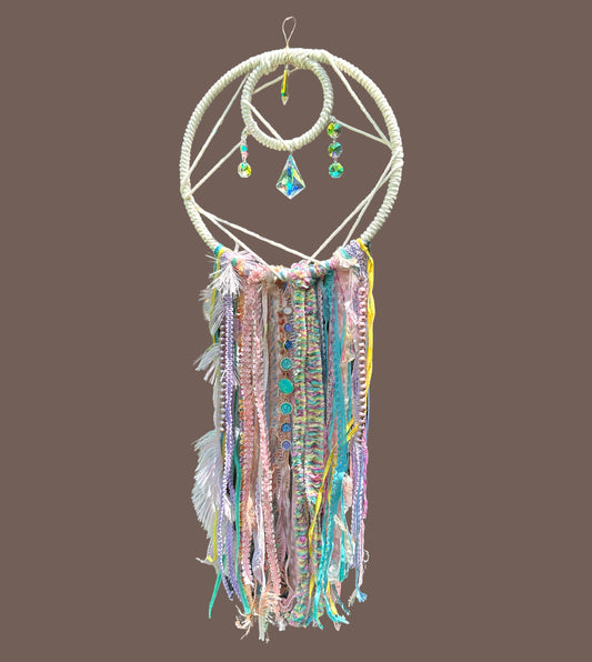 ‘Cotton Candy Clouds’ Dreamcatcher