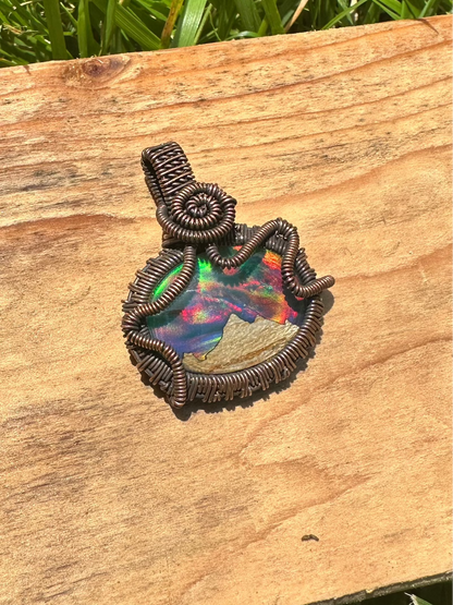 Northern Lights "Opal" Pendant